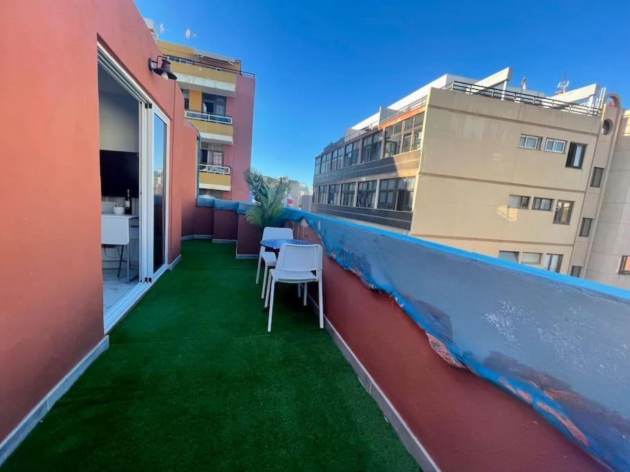 New Attic With Terrace And Air Conditioning At Canteras Parking Optional Apartment *