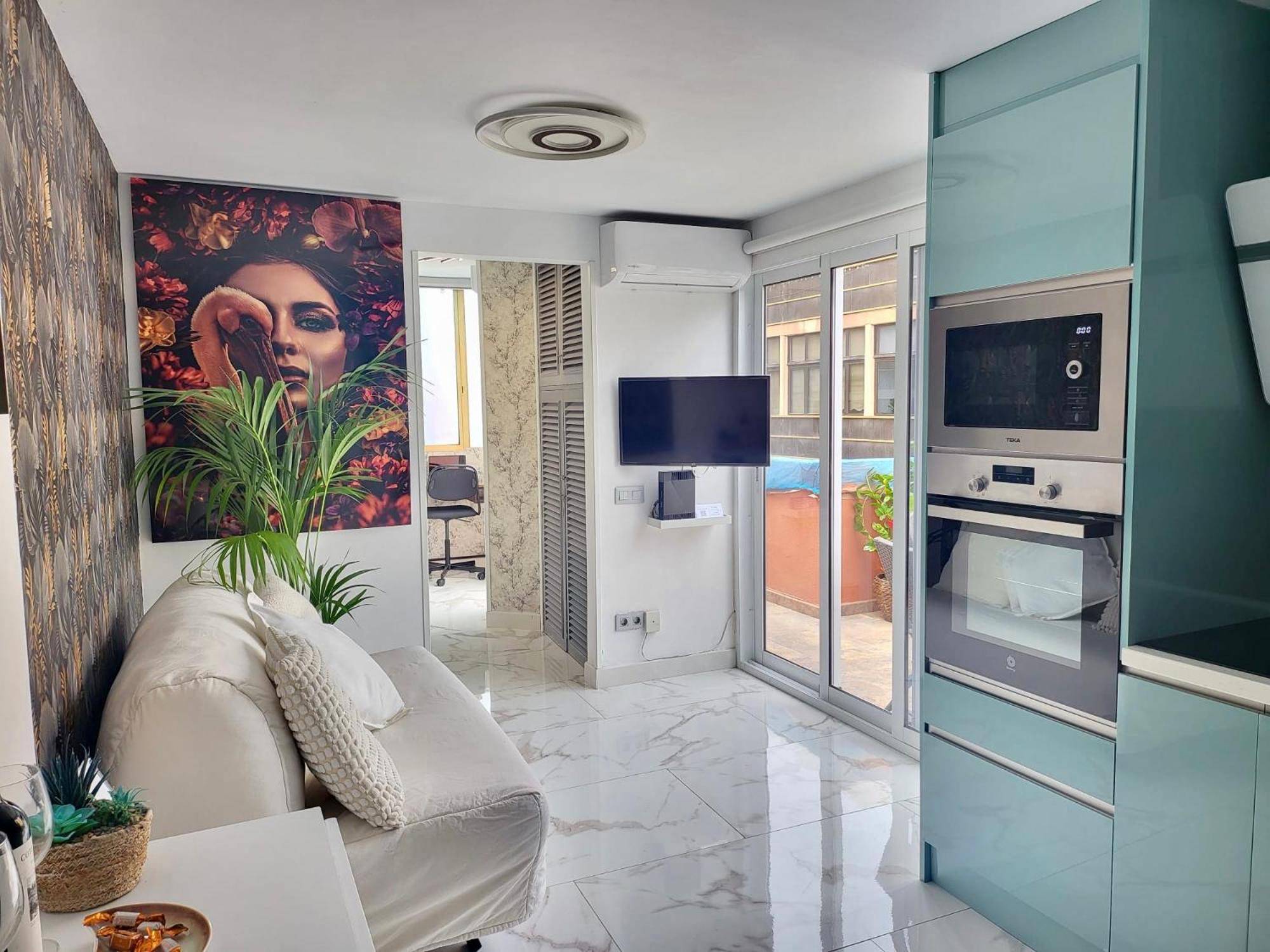 New Attic With Terrace And Air Conditioning At Canteras Parking Optional * Las Palmas / Gran Canaria